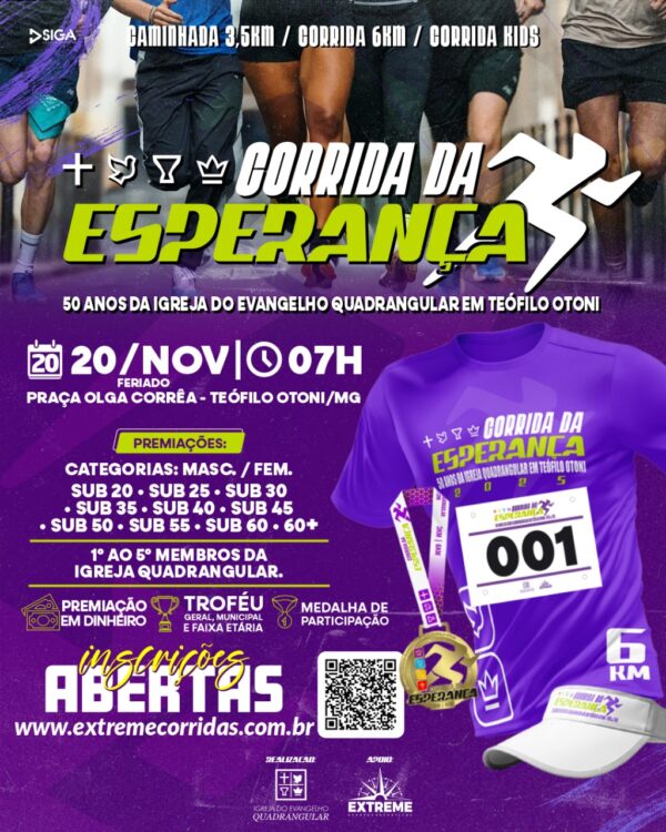 INGRESSO 2º LOTE - CORRIDA KIDS